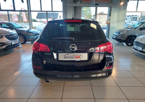 Opel Astra cena 18900 przebieg: 269446, rok produkcji 2011 z Ścinawa małe 211